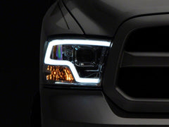 Raxiom - Raxiom 09 - 18 Dodge RAM 1500 Non - Projector LED Halo Headlights - Chrome Housing (Clear Lens) - Demon Performance