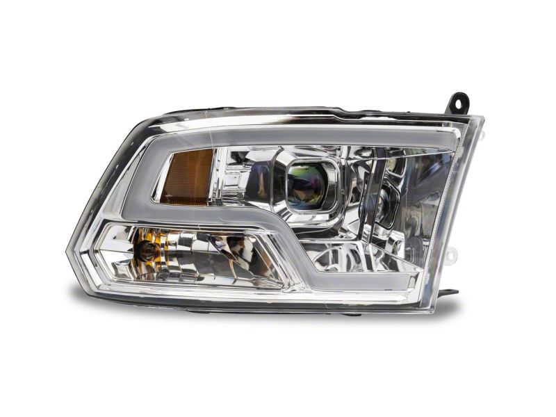 Raxiom - Raxiom 09 - 18 Dodge RAM 1500 Non - Projector LED Halo Headlights - Chrome Housing (Clear Lens) - Demon Performance