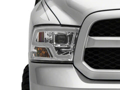 Raxiom - Raxiom 09 - 18 Dodge RAM 1500 Non - Projector LED Halo Headlights - Chrome Housing (Clear Lens) - Demon Performance