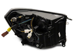 Raxiom - Raxiom 09 - 18 Dodge RAM 1500/2500/3500 Axial Headlights w/ SEQL LED Bar - Blk Housing (Clear Lens) - Demon Performance