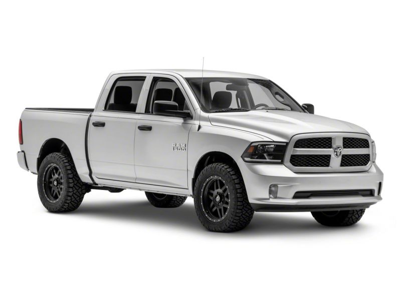 Raxiom - Raxiom 09 - 18 Dodge RAM 1500/2500/3500 Axial Series Headlights w/ LED Bar - Blk Housing (Clear Lens) - Demon Performance