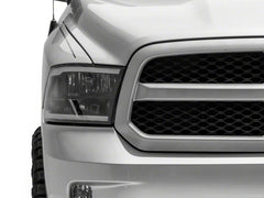 Raxiom - Raxiom 09 - 18 Dodge RAM 1500/2500/3500 Axial Series Headlights w/ LED Bar - Blk Housing (Clear Lens) - Demon Performance