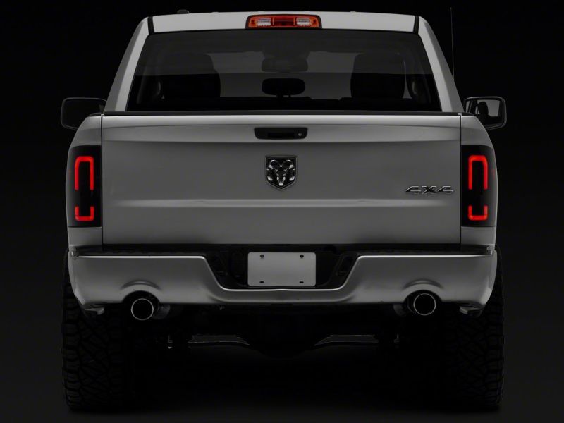 Raxiom - Raxiom 09 - 18 Dodge RAM 1500/2500/3500 Axial Series LED Tail Lights - Blk Housing (Smoked Lens) - Demon Performance