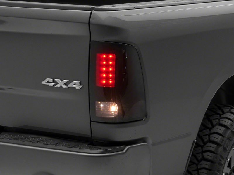 Raxiom - Raxiom 09 - 18 Dodge RAM 1500/2500/3500 Axial Series LED Tail Lights - BlkHousing - SmokedLens - Demon Performance