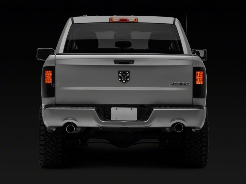 Raxiom - Raxiom 09 - 18 Dodge RAM 1500/2500/3500 Axial Series LED Tail Lights - BlkHousing - SmokedLens - Demon Performance