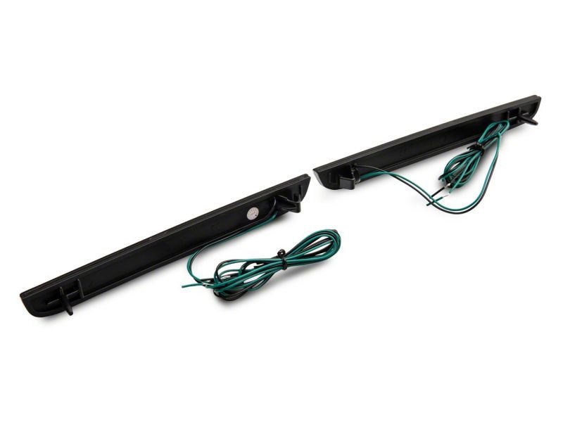 Raxiom - Raxiom 15 - 23 Dodge Challenger Axial Series LED Rear Bumper Reflector Lamps - Smoked - Demon Performance