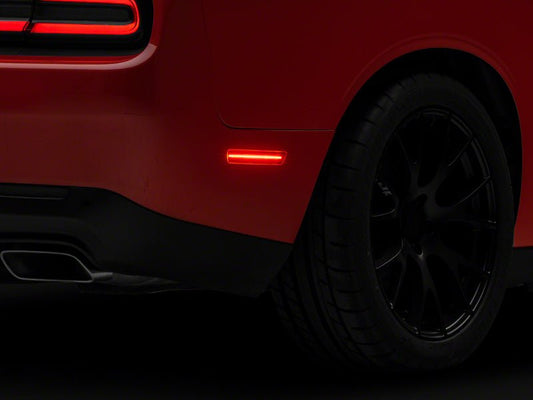 Raxiom - Raxiom 15 - 23 Dodge Challenger Axial Series LED Rear Marker Lights - Red - Demon Performance