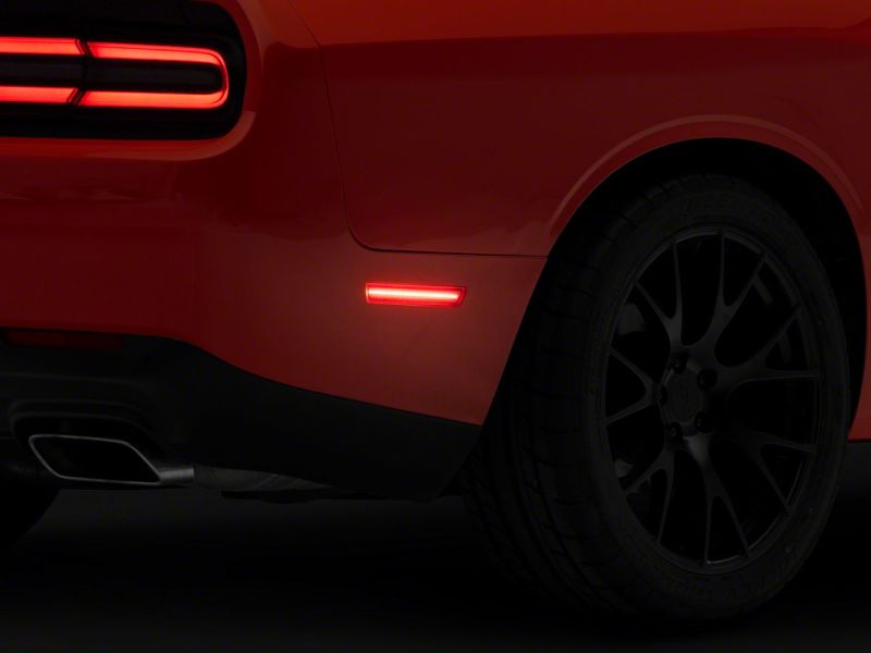 Raxiom - Raxiom 15 - 23 Dodge Challenger Excluding Widebody Axial Series LED Side Marker Lights - Clear - Demon Performance