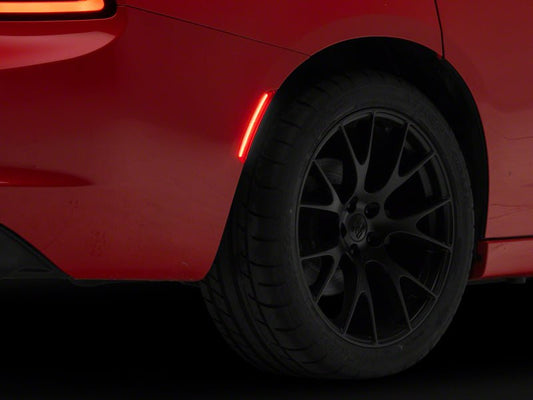 Raxiom - Raxiom 15 - 23 Dodge Charger Axial Series LED Rear Marker Lights - Red - Demon Performance