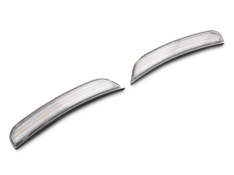 Raxiom - Raxiom 15 - 23 Dodge Charger Excluding Widebody Axial Series LED Side Marker Lights - Clear - Demon Performance