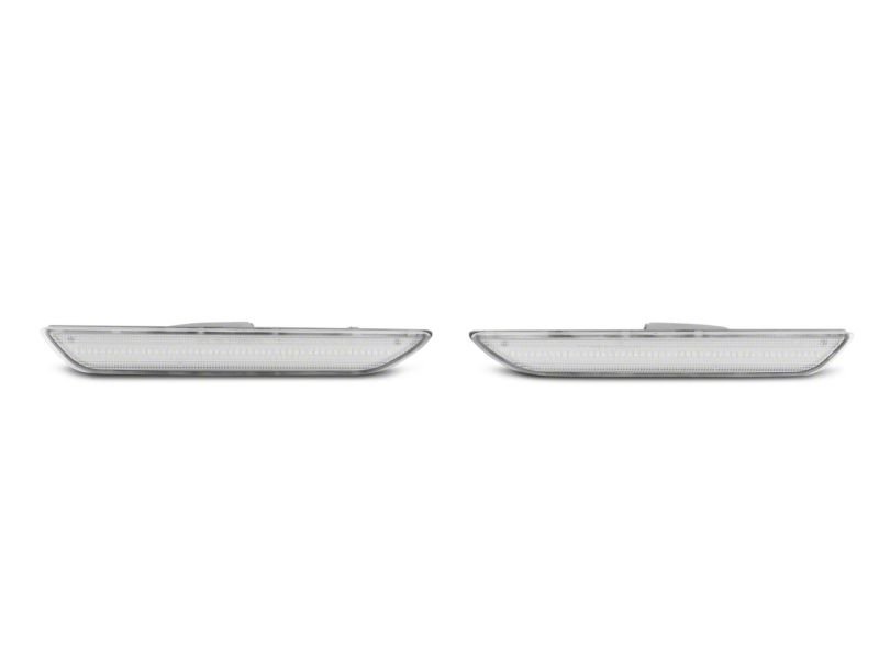 Raxiom - Raxiom 15 - 23 Ford Mustang Axial Series LED Side Marker Lights Rear - Clear - Demon Performance