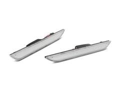 Raxiom - Raxiom 15 - 23 Ford Mustang Axial Series LED Side Marker Lights Rear - Clear - Demon Performance
