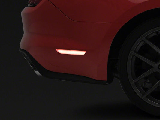 Raxiom - Raxiom 15 - 23 Ford Mustang Axial Series LED Side Marker Lights Rear - Clear - Demon Performance