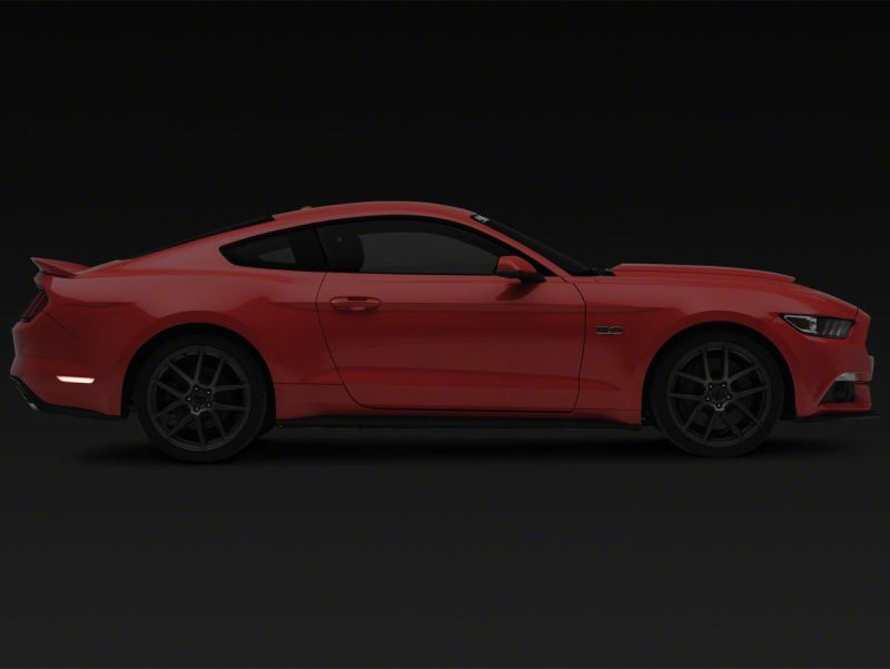 Raxiom - Raxiom 15 - 23 Ford Mustang Axial Series LED Side Marker Lights Rear - Clear - Demon Performance