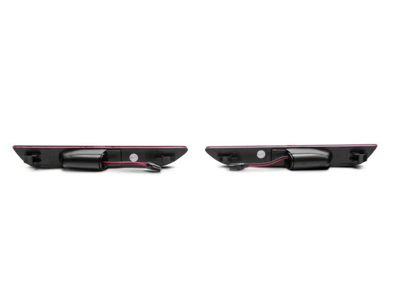 Raxiom - Raxiom 15-23 Ford Mustang Axial Series LED Side Marker Lights Rear- Red - Demon Performance