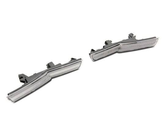 Raxiom - Raxiom 18 - 23 Dodge Challenger Widebody Axial Series LED Side Marker Lights Front and Rear - Clear - Demon Performance