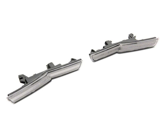 Raxiom - Raxiom 18 - 23 Dodge Challenger Widebody Axial Series LED Side Marker Lights Front and Rear - Clear - Demon Performance