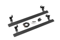 Go Rhino - RealTruck 19 - 24 Ram 1500 Crew Cab 4dr VoltStep Electric Running Board Kit (No Drill) - Tex. Blk - Demon Performance