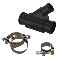 S&B - S&B Aluminum Y - Ppe for 2013 - 2015 Dodge Ram Cummins 6.7L (Dual Radiator) - Demon Performance