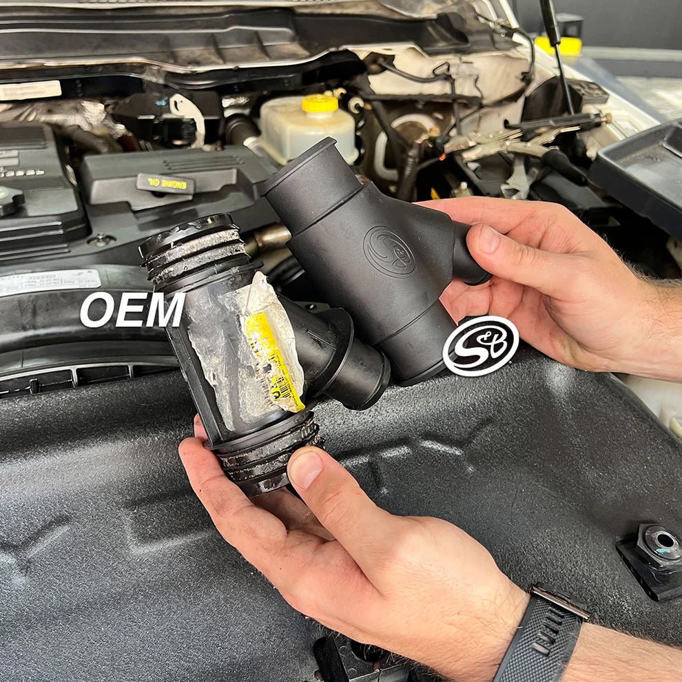 S&B - S&B Aluminum Y - Ppe for 2013 - 2015 Dodge Ram Cummins 6.7L (Dual Radiator) - Demon Performance