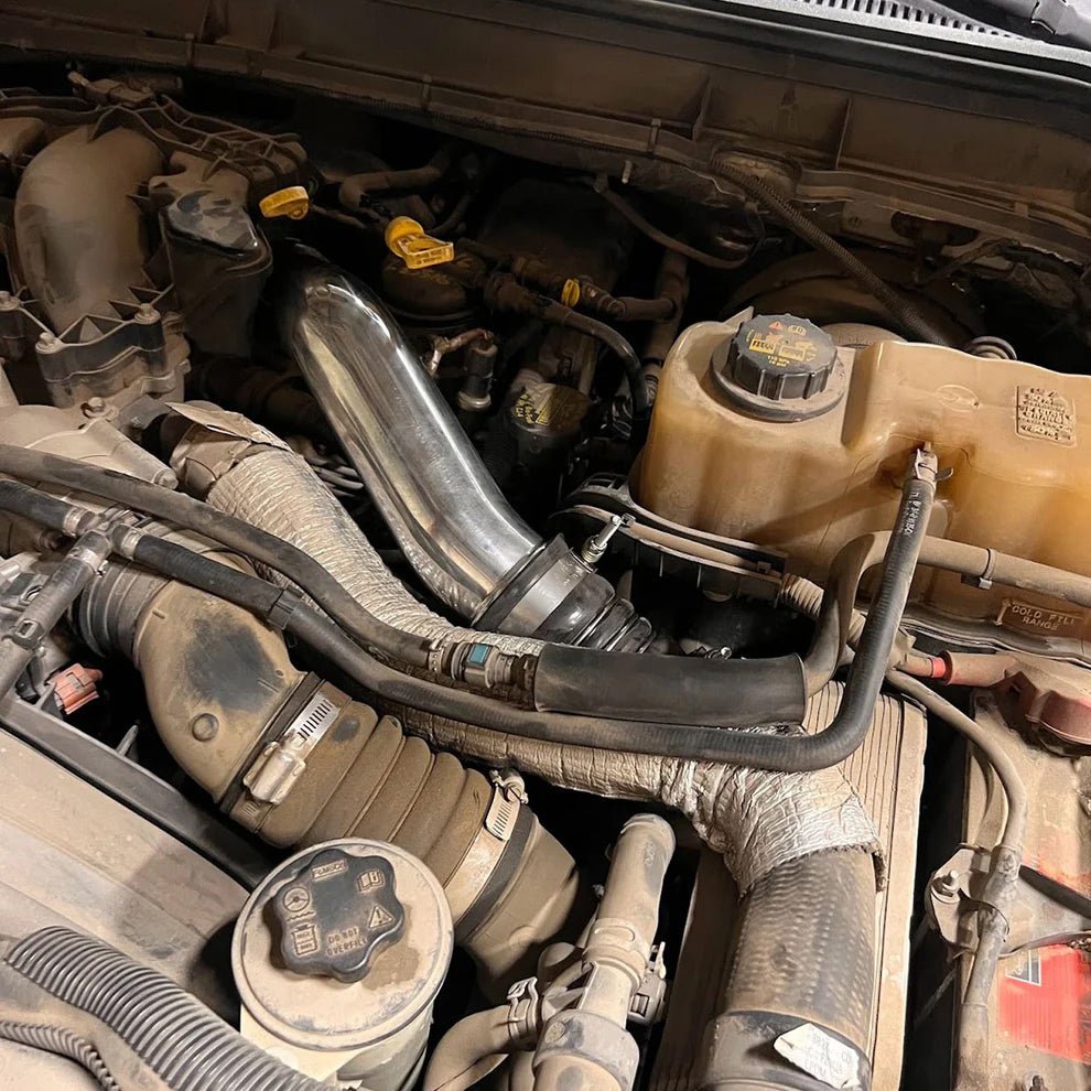 S&B - S&B Hot Side Intercooler Pipe for 2016 - 2024 Ford F250 / F350 6.7L Powerstroke - Demon Performance