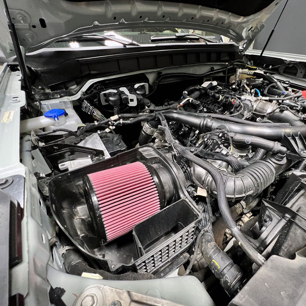 S&B - S&B OEM Replacement Filter Cotton Cleanable For the 21 - 22 Ford Bronco 2.3L, 2.7L Red - Demon Performance