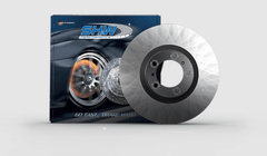 SHW Performance - SHW 05 - 09 Volkswagen Touareg 3.2L/4.2L w/330mm Rotors Left Front Smooth MB Brake Rotor (7L6615301P) - Demon Performance