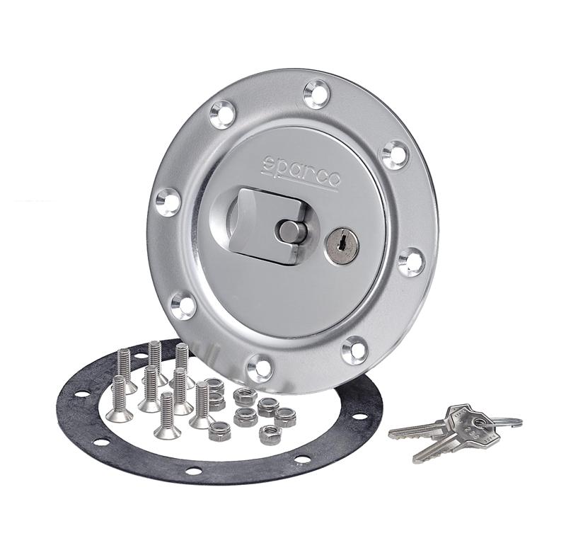 SPARCO - Sparco Fuel Cap Locking Brushed Alum - Demon Performance