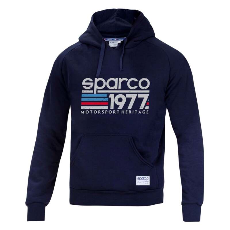 SPARCO - Sparco Hoodie 1977 XL Navy - Demon Performance