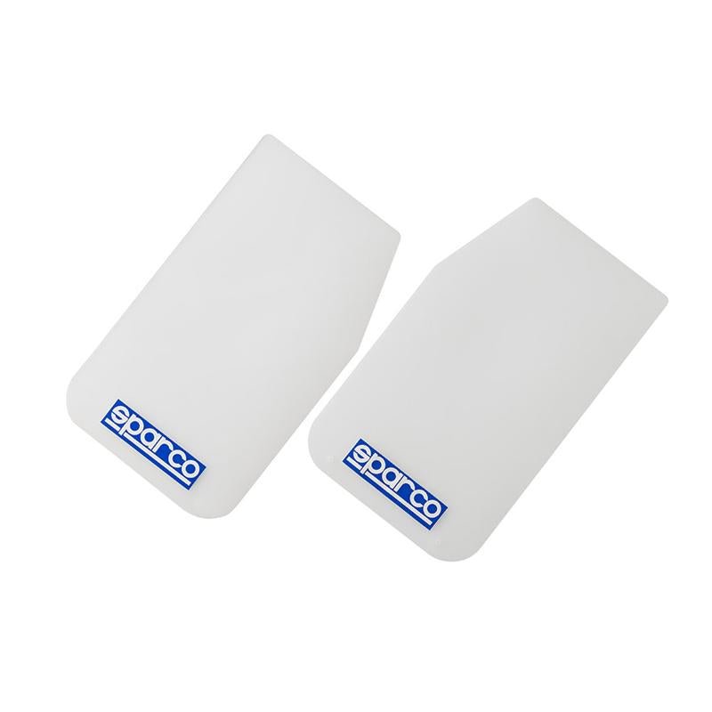 SPARCO - Sparco Mud Flap Pair White - Demon Performance