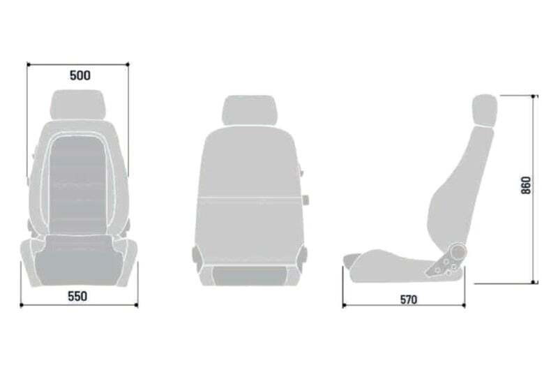 SPARCO - Sparco Seat GT Black/White - Demon Performance