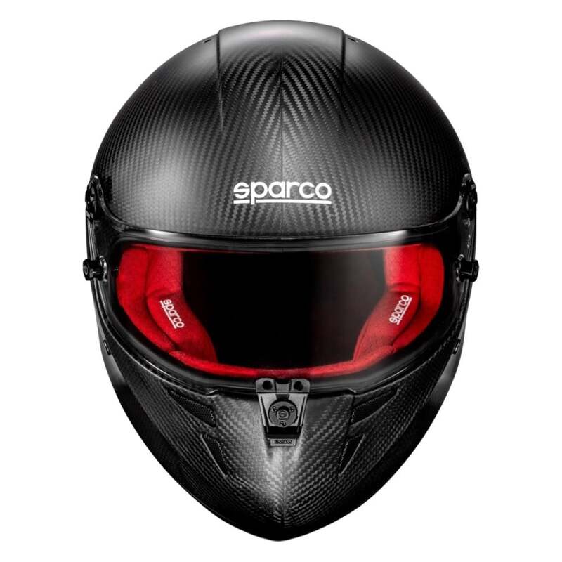 SPARCO - SPARCO Stealth RF Carbon Helmet - Medium - Red - Demon Performance
