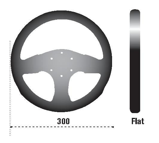 SPARCO - Sparco Strwhl 300 Suede Black - Demon Performance
