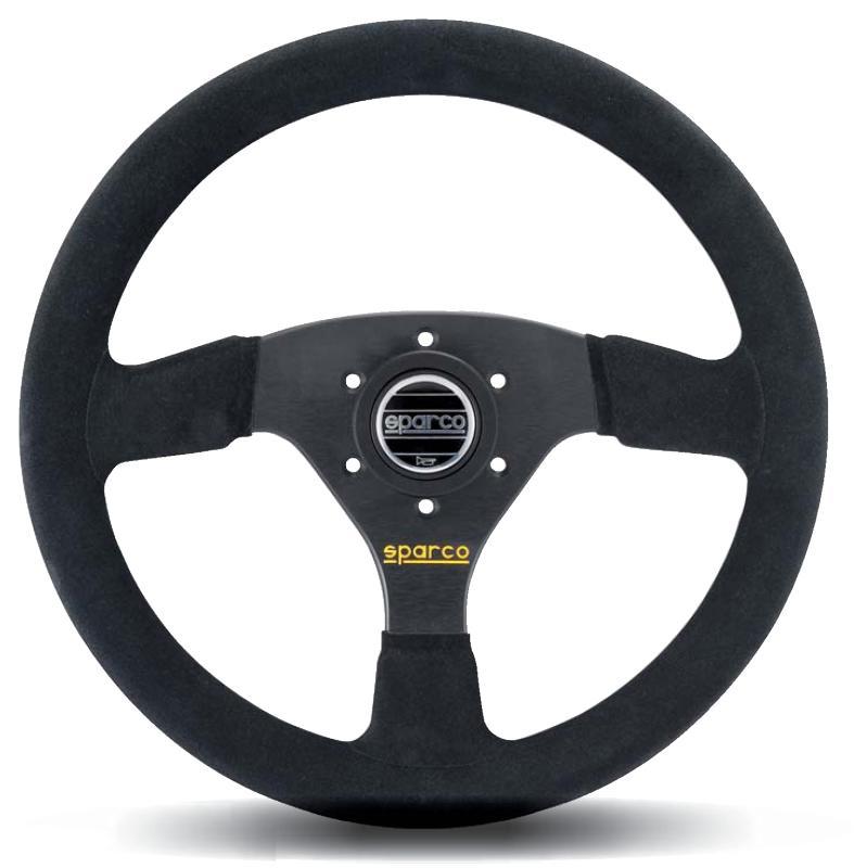 SPARCO - Sparco Strwhl 323 Suede Black - Demon Performance