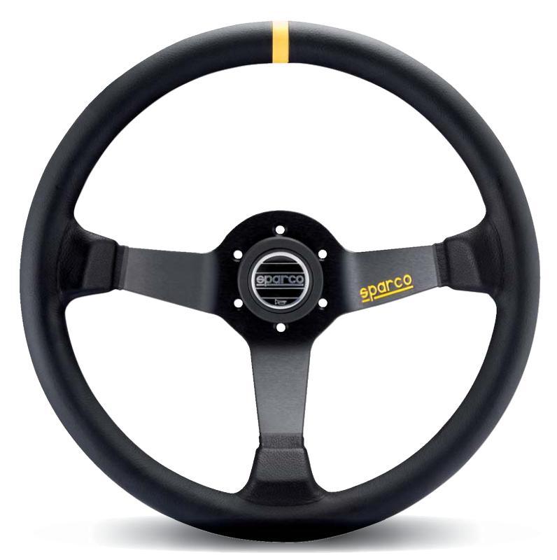 SPARCO - Sparco Strwhl 345 Leather Black - Demon Performance