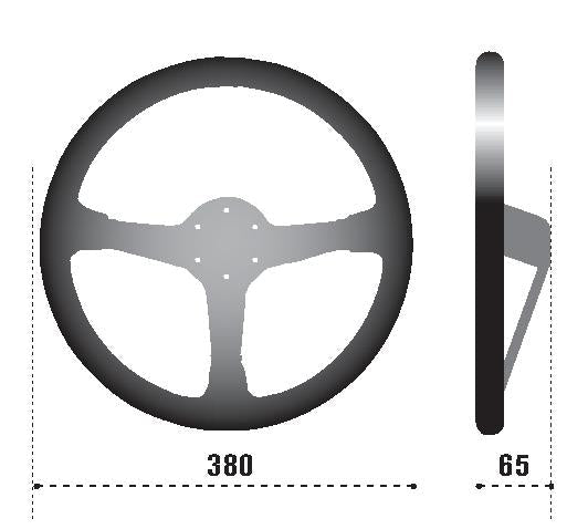 SPARCO - Sparco Strwhl 368 Suede Black - Demon Performance