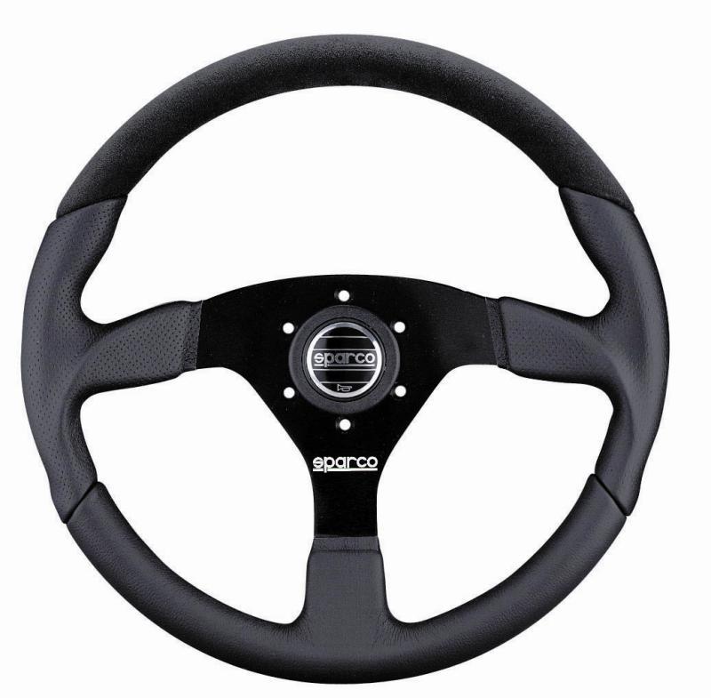 SPARCO - Sparco Strwhl L505 Lap 5 Blk/Blk/Blk - Demon Performance