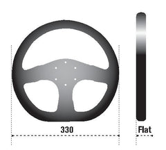 SPARCO - Sparco Strwhl Ring L360 Leather Black - Demon Performance