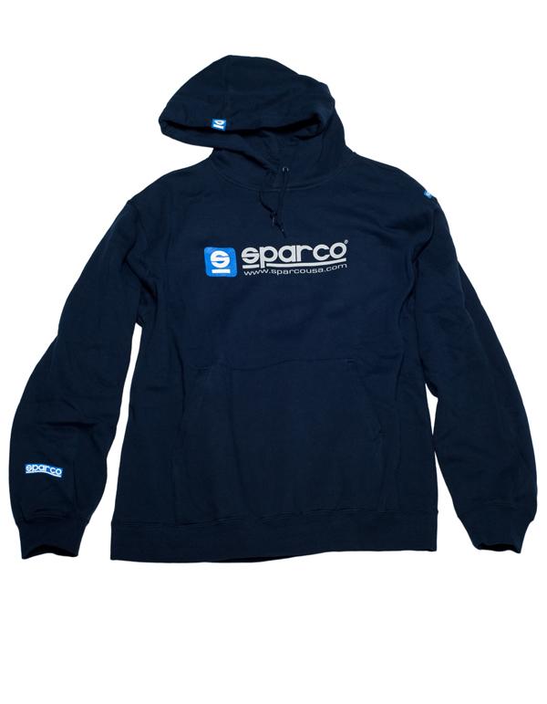 SPARCO - Sparco Sweatshirt Hooded WWW Navy LRG - Demon Performance