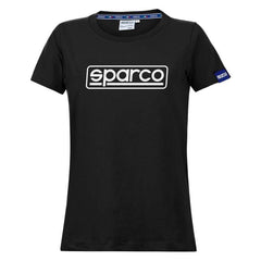 SPARCO - Sparco T-Shirt Lady Frame LRG Black - Demon Performance