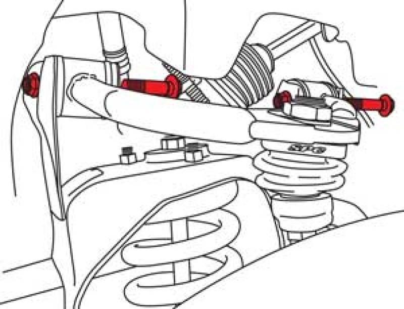 SPC Performance - SPC Performance 04 - 13 Nissan Armada / 05 - 12 Pathfinder / 04 - 13 Titan UCA Mounting Bolt - Demon Performance