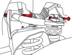 SPC Performance - SPC Performance 04 - 13 Nissan Armada / 05 - 12 Pathfinder / 04 - 13 Titan UCA Mounting Bolt - Demon Performance