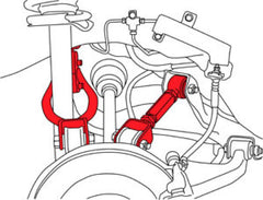 SPC Performance - SPC Performance 89 - 94 Nissan 240SX/90 - 96 300ZX Rear Adjustable Control Arms - Demon Performance