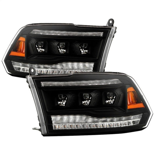 SPYDER - Spyder 13 - 18 Dodge RAM 1500 / 13 - 19 RAM 2500/3500 Projector Headlights - Demon Performance