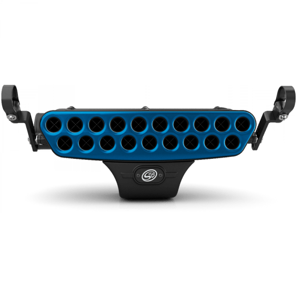 S&B - Stainless Steel Blue Faceplate for Particle Separator S&B - Demon Performance