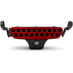 S&B - Stainless Steel Red Faceplate for Particle Separator S&B - Demon Performance