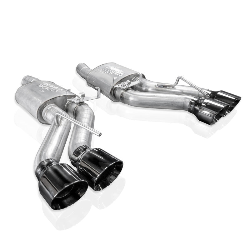 Stainless Works - Stainless Works 22-25 Cadillac CT5-V Blackwing Axleback Exhaust - Black Chrome Tips - Demon Performance