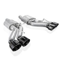 Stainless Works - Stainless Works 22-25 Cadillac CT5-V Blackwing Axleback Exhaust - Black Chrome Tips - Demon Performance