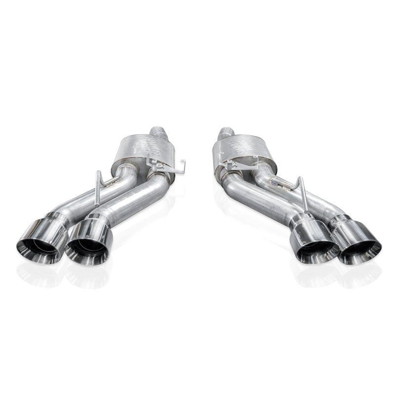 Stainless Works - Stainless Works 22-25 Cadillac CT5-V Blackwing Axleback Exhaust - Polished Tips - Demon Performance