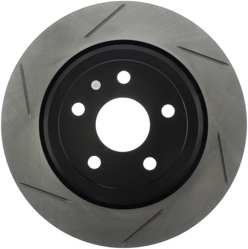 Stoptech - StopTech 12 - 13 Jeep SRT8 Rear Right Slotted Sport Brake Rotor - Demon Performance